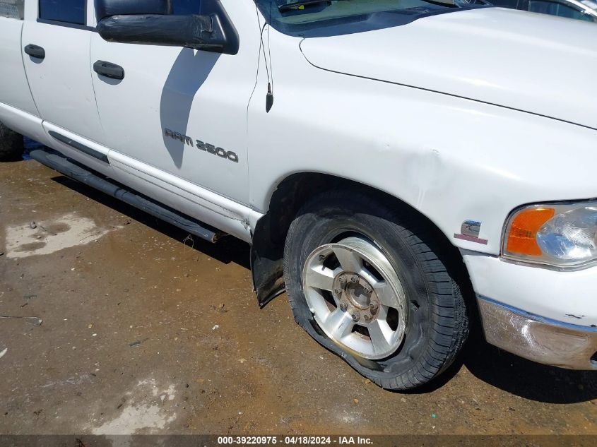 2004 Dodge Ram 2500 Slt/Laramie VIN: 3D7KA28C24G225978 Lot: 51112814