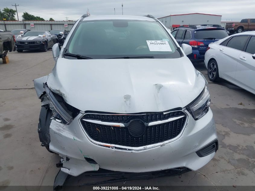 2022 Buick Encore Awd Preferred VIN: KL4CJESM8NB508262 Lot: 39221005