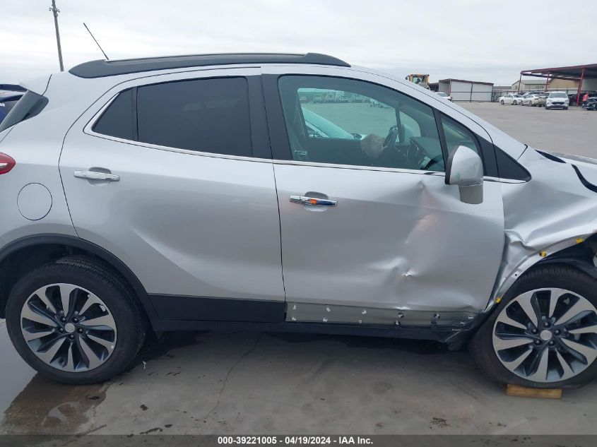 2022 Buick Encore Awd Preferred VIN: KL4CJESM8NB508262 Lot: 39221005