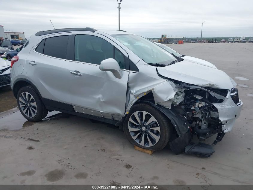 2022 Buick Encore Awd Preferred VIN: KL4CJESM8NB508262 Lot: 39221005