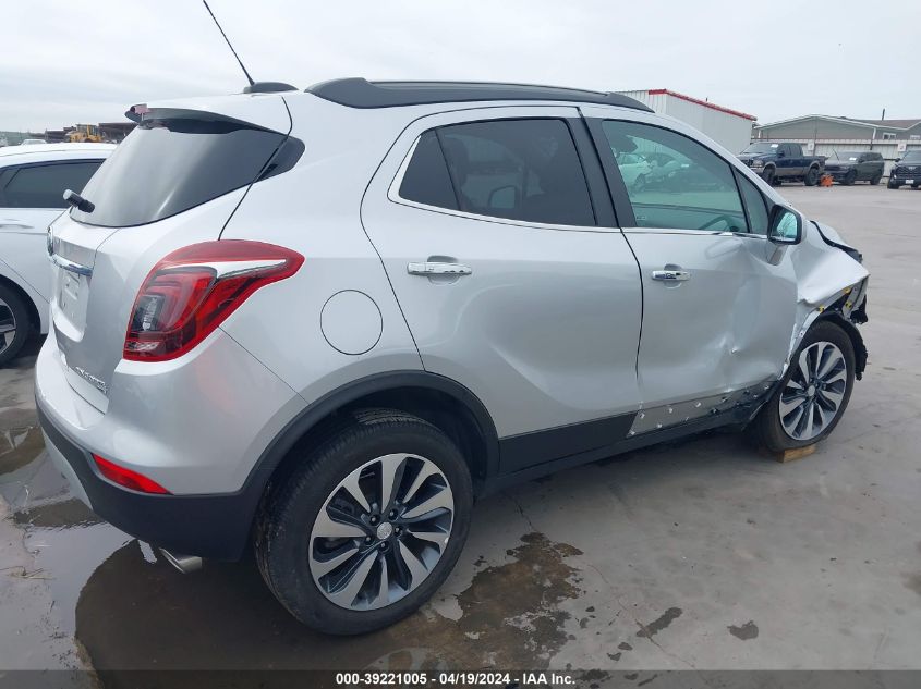 2022 Buick Encore Awd Preferred VIN: KL4CJESM8NB508262 Lot: 39221005