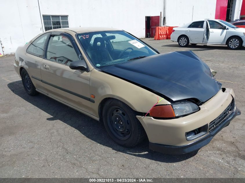 1994 Honda Civic Dx VIN: 2HGEJ2126RH543989 Lot: 39221013