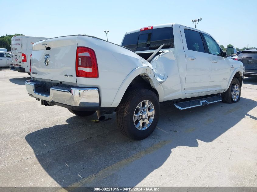 2022 Ram 2500 Laramie 4X4 6'4 Box VIN: 3C6UR5FL7NG423755 Lot: 39221015