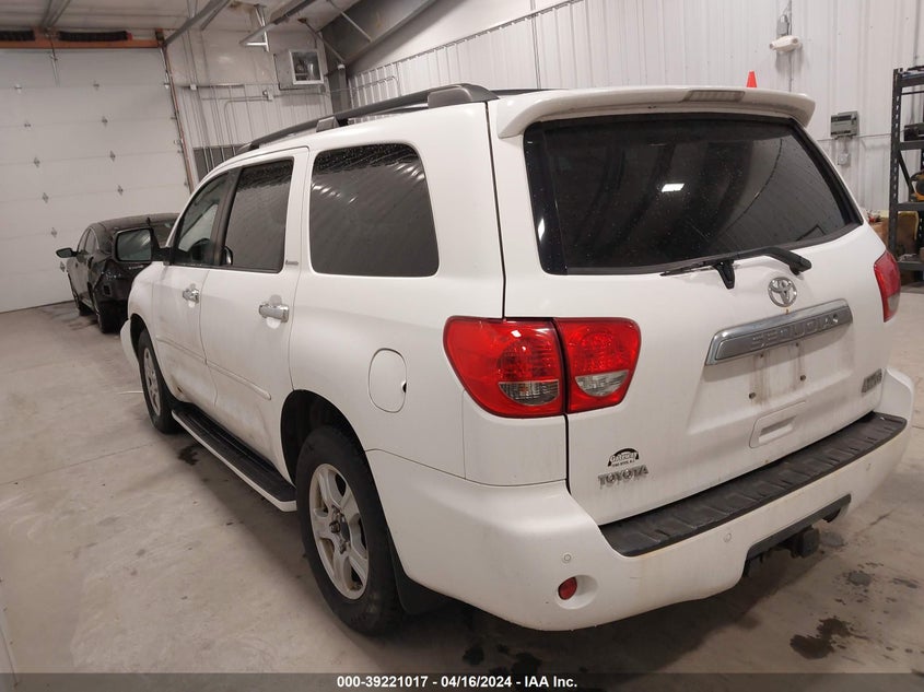 2008 Toyota Sequoia Limited 5.7L V8 VIN: 5TDBY68A48S009746 Lot: 39221017