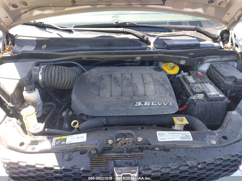 2017 Dodge Grand Caravan Se VIN: 2C4RDGBGXHR600959 Lot: 39221018