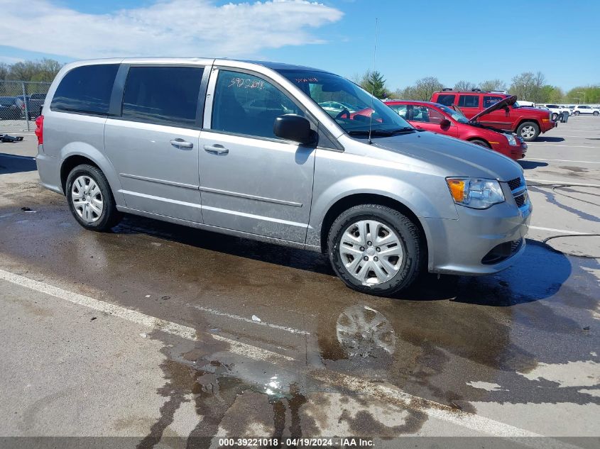 2017 Dodge Grand Caravan Se VIN: 2C4RDGBGXHR600959 Lot: 39221018