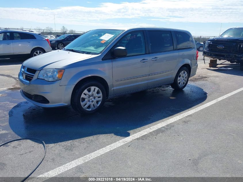 2017 Dodge Grand Caravan Se VIN: 2C4RDGBGXHR600959 Lot: 39221018