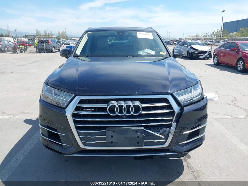 2017 Audi Q7 3.0T Premium VIN: WA1LAAF73HD020813 Lot: 39228693