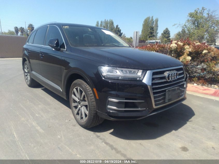 2017 Audi Q7 3.0T Premium VIN: WA1LAAF73HD020813 Lot: 39228693