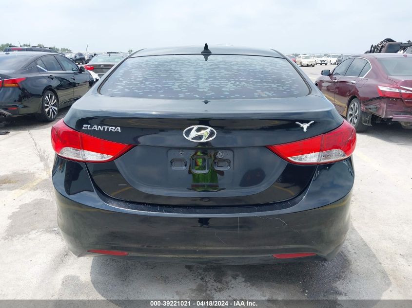 2013 Hyundai Elantra Gls VIN: KMHDH4AE6DU499375 Lot: 39221021