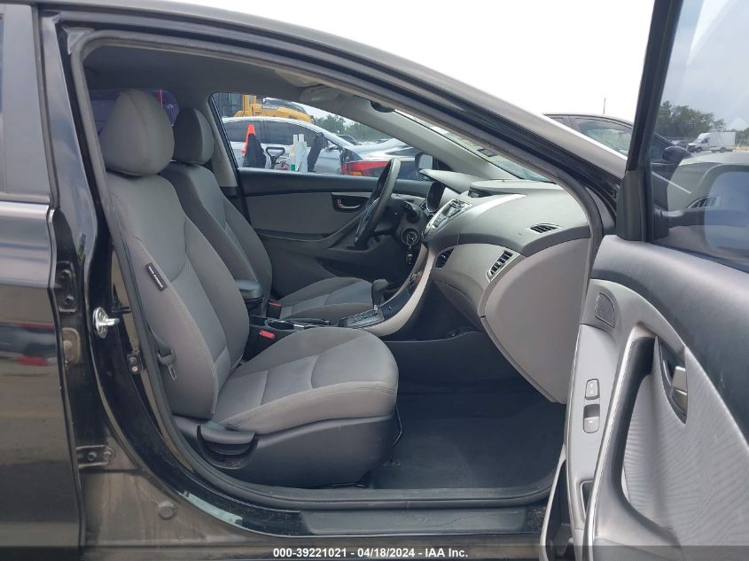 2013 Hyundai Elantra Gls VIN: KMHDH4AE6DU499375 Lot: 39221021