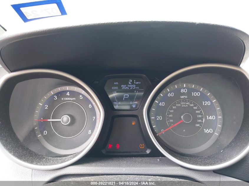 2013 Hyundai Elantra Gls VIN: KMHDH4AE6DU499375 Lot: 39221021