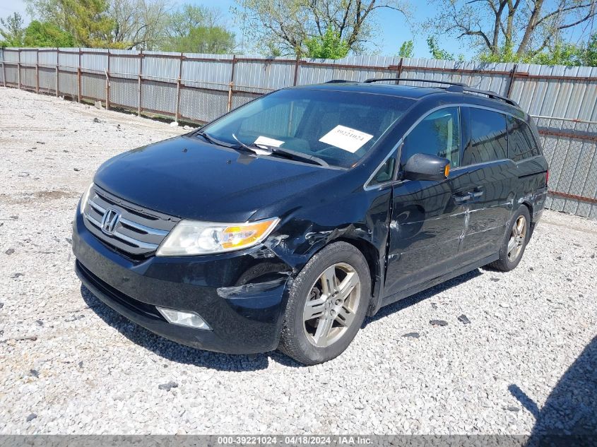 2012 Honda Odyssey Touring/Touring Elite VIN: 5FNRL5H94CB118685 Lot: 39221024