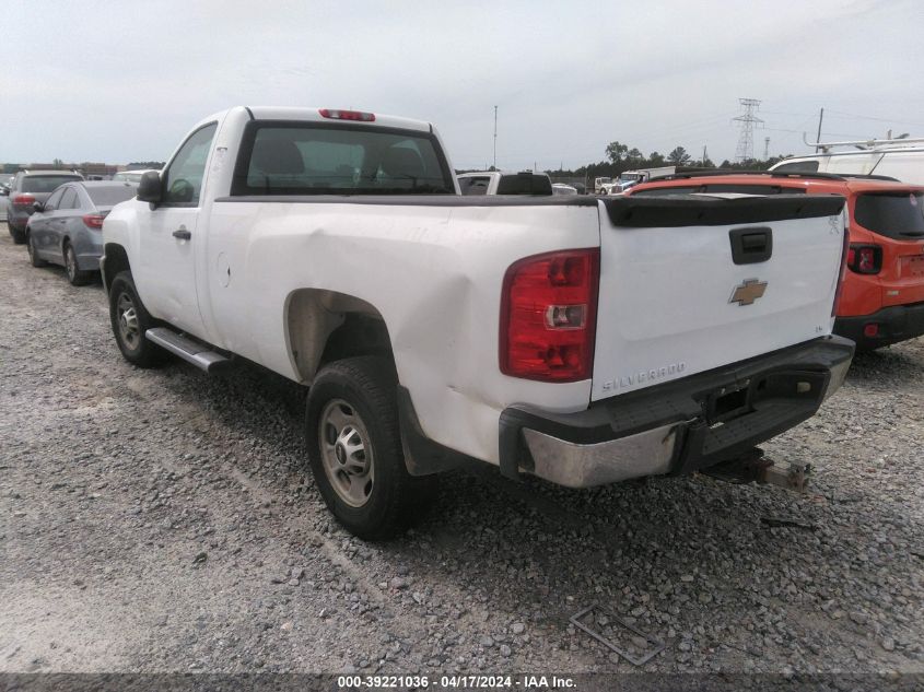 1GC0CVCG2DF205917 | 2013 CHEVROLET SILVERADO 2500HD