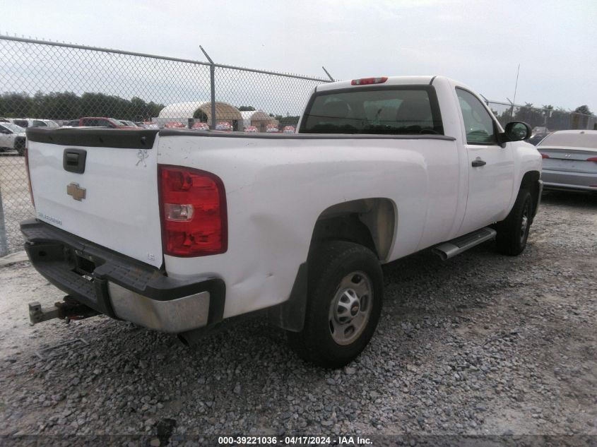 1GC0CVCG2DF205917 | 2013 CHEVROLET SILVERADO 2500HD