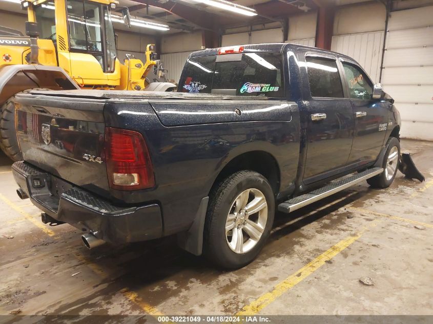 2015 Ram 1500 Sport VIN: 1C6RR7MT3FS741872 Lot: 39221049