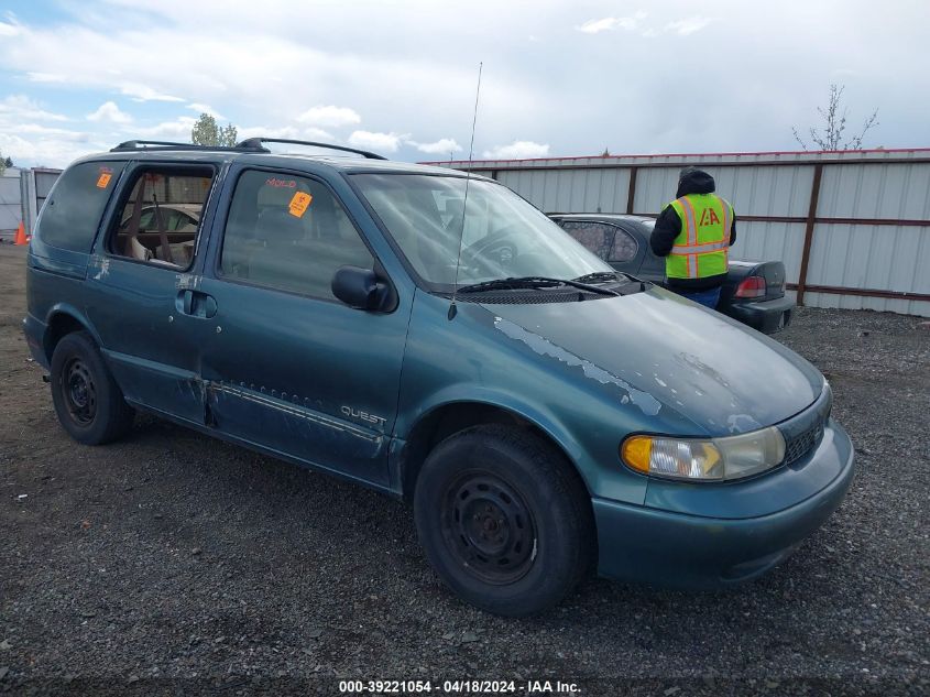 1996 Nissan Quest Xe/Gxe VIN: 4N2DN11W9TD807994 Lot: 39221054