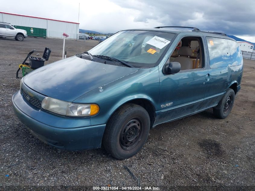 1996 Nissan Quest Xe/Gxe VIN: 4N2DN11W9TD807994 Lot: 39221054