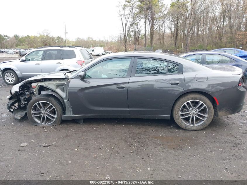 2019 Dodge Charger Sxt Awd VIN: 2C3CDXJG5KH757758 Lot: 39221078