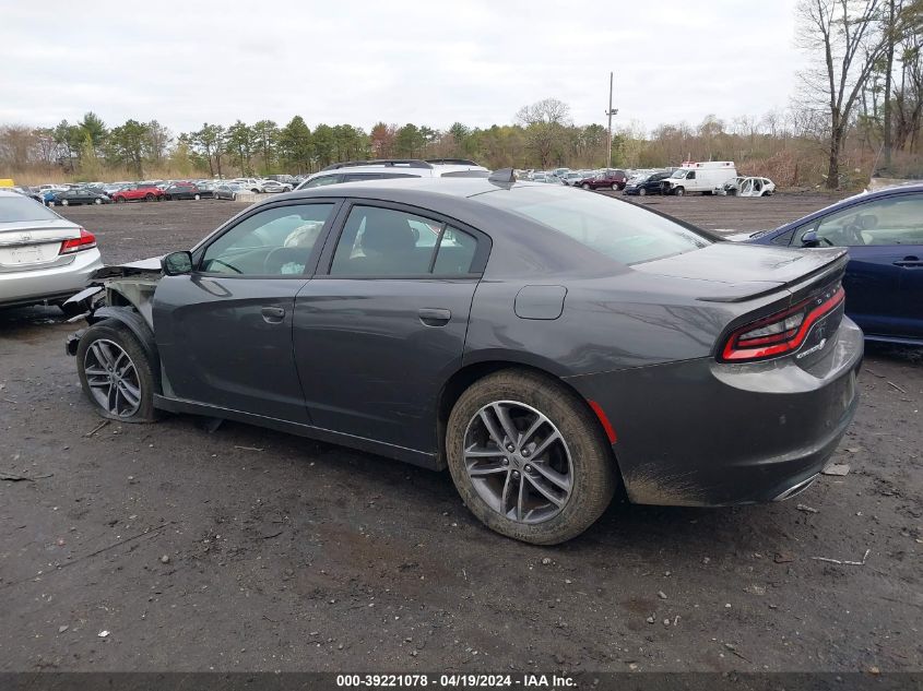 2019 Dodge Charger Sxt Awd VIN: 2C3CDXJG5KH757758 Lot: 39221078