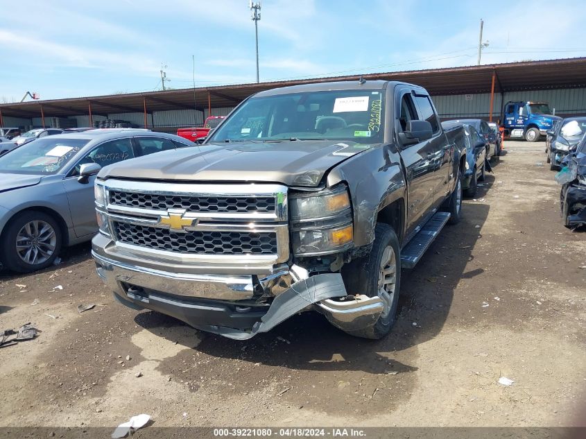 2014 Chevrolet Silverado 1500 1Lt VIN: 3GCUKREC8EG129870 Lot: 39221080