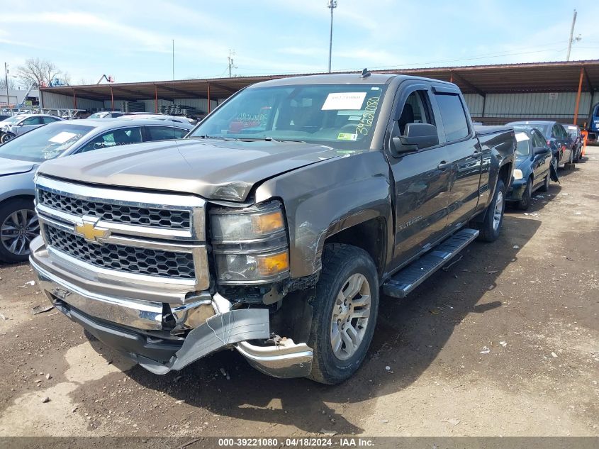 2014 Chevrolet Silverado 1500 1Lt VIN: 3GCUKREC8EG129870 Lot: 39221080