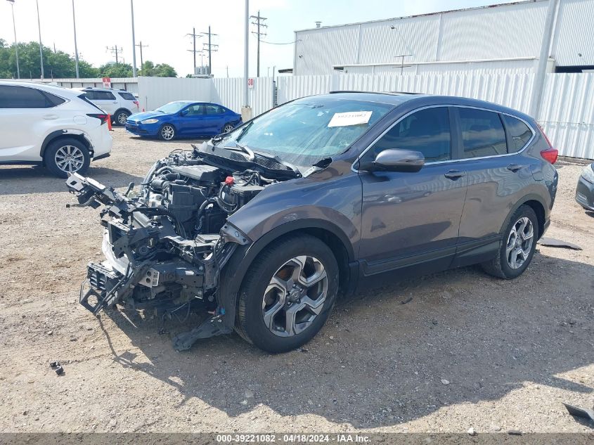 2019 Honda Cr-V Ex VIN: 5J6RW1H57KA038487 Lot: 39221082