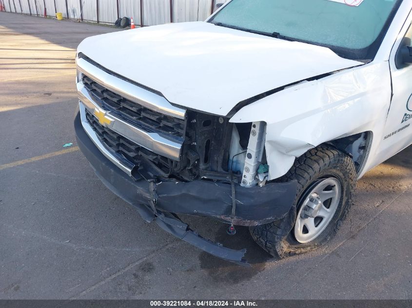 2018 Chevrolet Silverado 1500 Wt VIN: 1GCRCNEH4JZ210320 Lot: 39221084