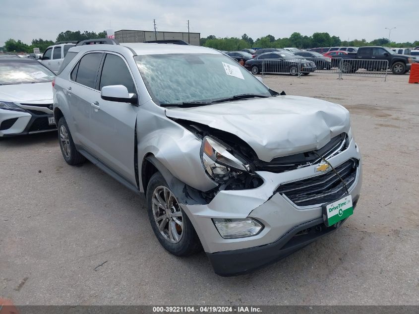 2016 Chevrolet Equinox Lt VIN: 2GNALCEK8G1163685 Lot: 39221104