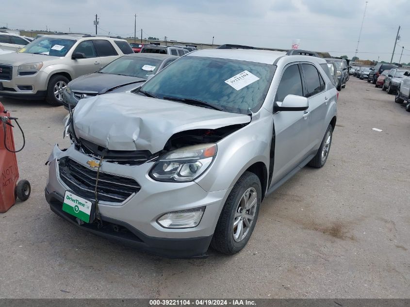 2016 Chevrolet Equinox Lt VIN: 2GNALCEK8G1163685 Lot: 39221104