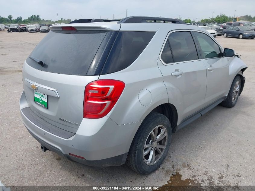 2016 Chevrolet Equinox Lt VIN: 2GNALCEK8G1163685 Lot: 39221104