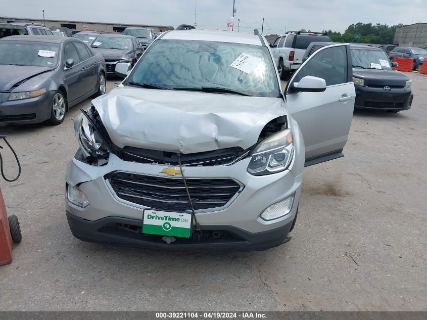 2016 Chevrolet Equinox Lt VIN: 2GNALCEK8G1163685 Lot: 39221104