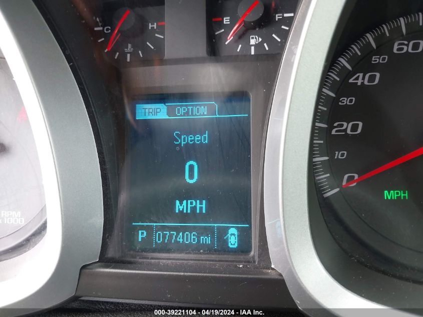 2016 Chevrolet Equinox Lt VIN: 2GNALCEK8G1163685 Lot: 39221104