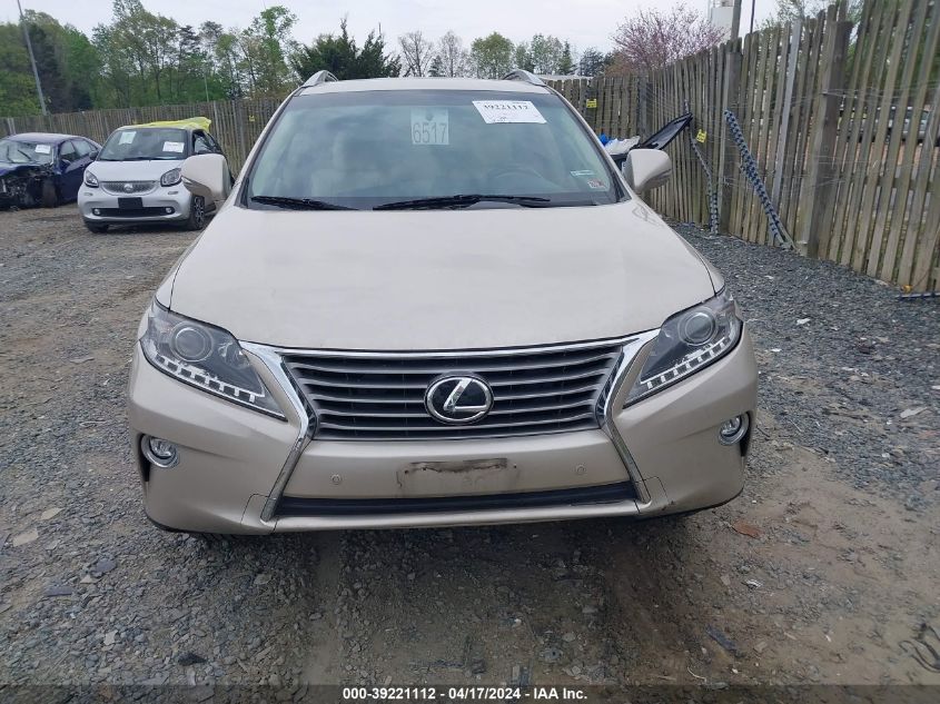 2015 Lexus Rx 350 VIN: 2T2BK1BA7FC333708 Lot: 39221112