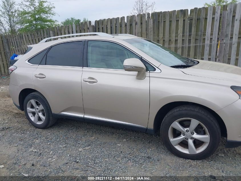 2015 Lexus Rx 350 VIN: 2T2BK1BA7FC333708 Lot: 39221112