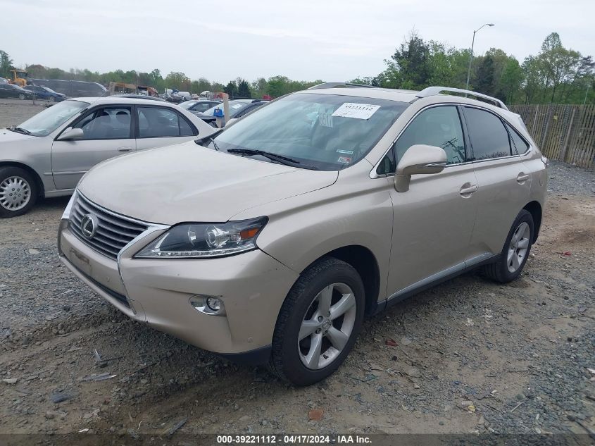 2015 Lexus Rx 350 VIN: 2T2BK1BA7FC333708 Lot: 39221112