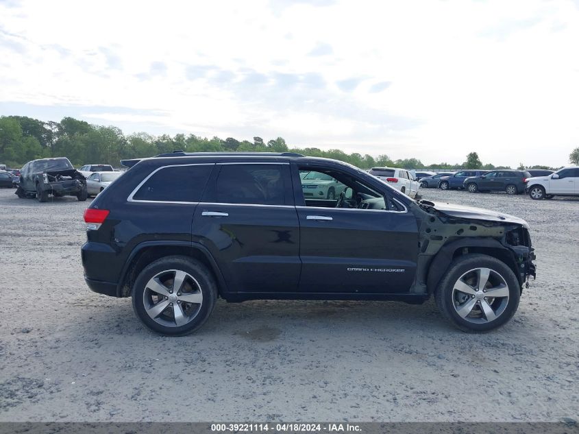 2016 Jeep Grand Cherokee Overland VIN: 1C4RJECG6GC344855 Lot: 39221114