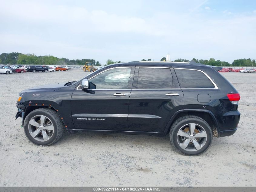 2016 Jeep Grand Cherokee Overland VIN: 1C4RJECG6GC344855 Lot: 39221114