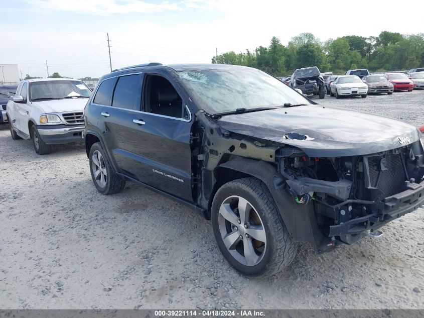 2016 Jeep Grand Cherokee Overland VIN: 1C4RJECG6GC344855 Lot: 39221114