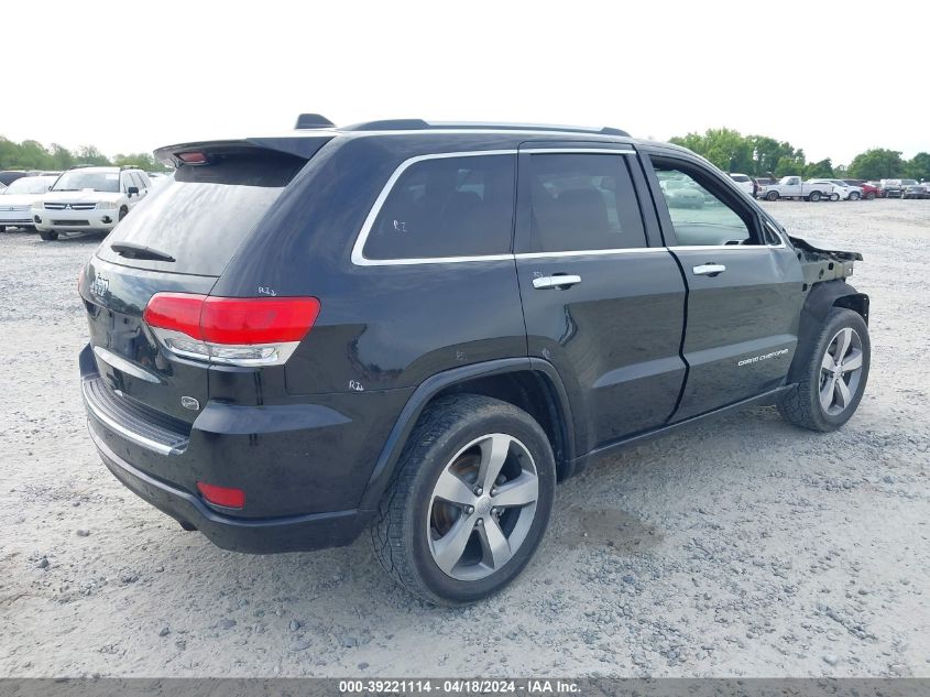 2016 Jeep Grand Cherokee Overland VIN: 1C4RJECG6GC344855 Lot: 48699114