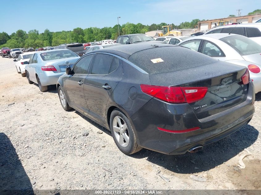 2015 Kia Optima Lx VIN: 5XXGM4A71FG451127 Lot: 39221123