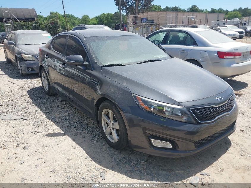 2015 Kia Optima Lx VIN: 5XXGM4A71FG451127 Lot: 39221123