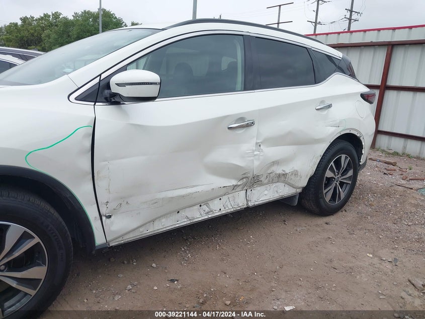 VIN 5N1AZ2BS0PC121507 2023 NISSAN MURANO SV INTELLIGENT AWD