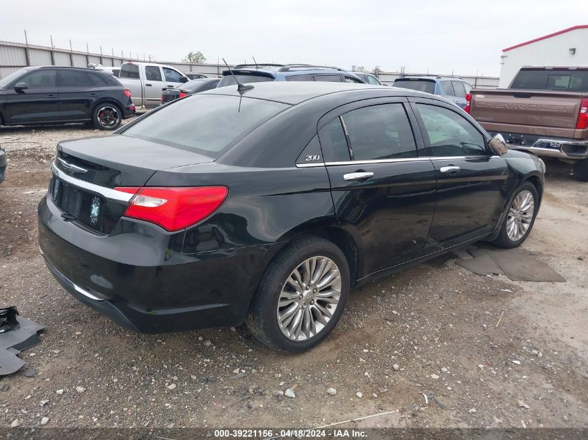 2012 Chrysler 200 Limited VIN: 1C3CCBCG3CN184404 Lot: 39230319