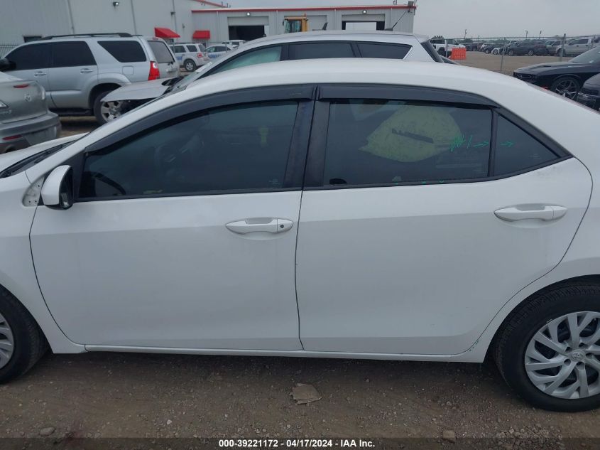 2019 TOYOTA COROLLA LE - 5YFBURHE4KP877956