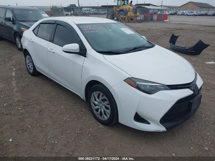 2019 TOYOTA COROLLA LE - 5YFBURHE4KP877956