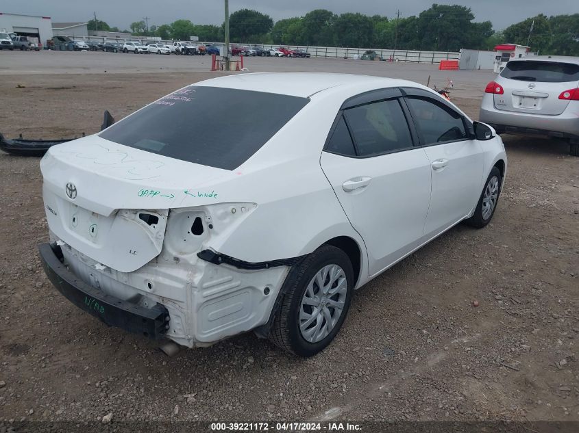 2019 TOYOTA COROLLA LE - 5YFBURHE4KP877956