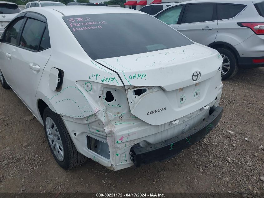 2019 TOYOTA COROLLA LE - 5YFBURHE4KP877956