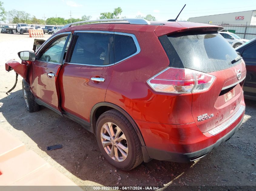 2016 Nissan Rogue Sv VIN: JN8AT2MT2GW012433 Lot: 39221199