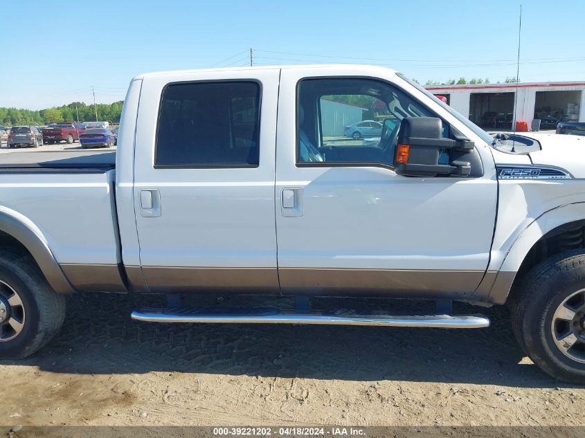 2011 Ford F-250 Lariat VIN: 1FT7W2B69BEA78437 Lot: 39221202